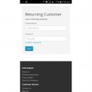 Web Mobile App for Android phone for Opencart